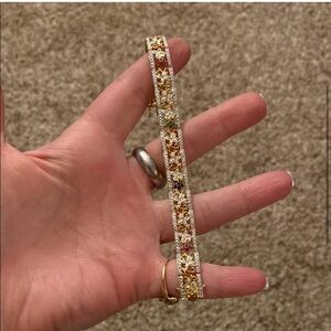 Elegant Gold and Silver Bracelet